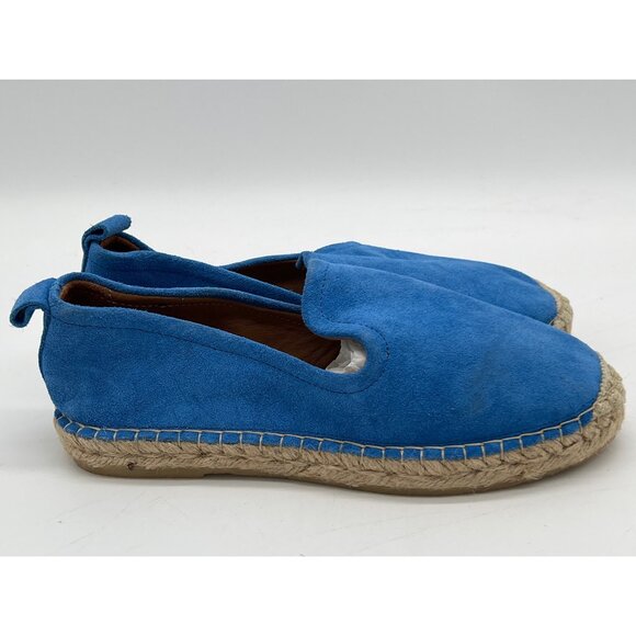 G.H. Bass Womens Blue Suede Espadrilles Size 6 - Picture 5 of 8